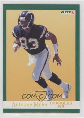 1991 Fleer - [Base] #176 - Anthony Miller