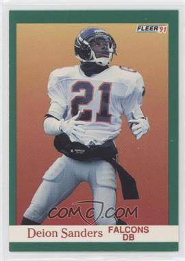 1991 Fleer - [Base] #210 - Deion Sanders