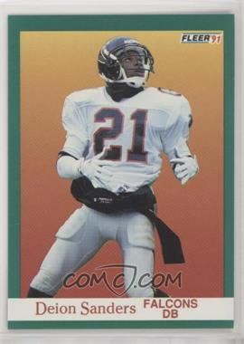 1991 Fleer - [Base] #210 - Deion Sanders