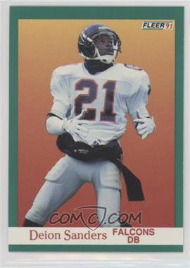 1991 Fleer - [Base] #210 - Deion Sanders