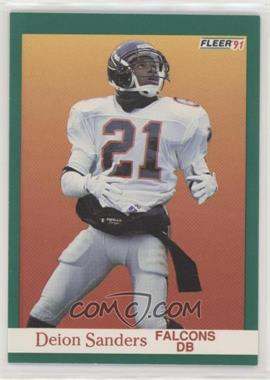 1991 Fleer - [Base] #210 - Deion Sanders