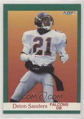 1991 Fleer - [Base] #210 - Deion Sanders