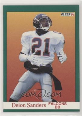 1991 Fleer - [Base] #210 - Deion Sanders