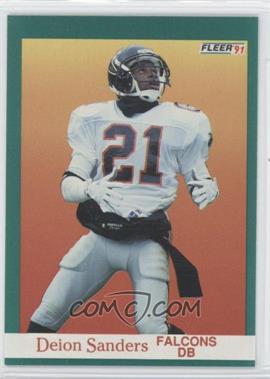 1991 Fleer - [Base] #210 - Deion Sanders