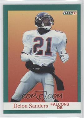 1991 Fleer - [Base] #210 - Deion Sanders