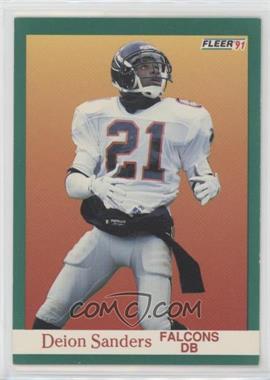 1991 Fleer - [Base] #210 - Deion Sanders