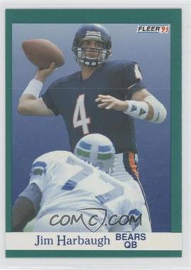 1991 Fleer - [Base] #220 - Jim Harbaugh