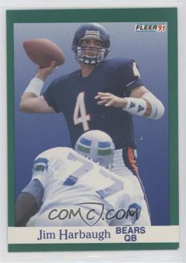 1991 Fleer - [Base] #220 - Jim Harbaugh