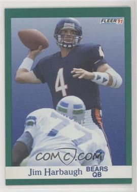 1991 Fleer - [Base] #220 - Jim Harbaugh