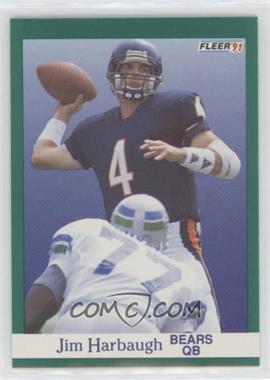 1991 Fleer - [Base] #220 - Jim Harbaugh