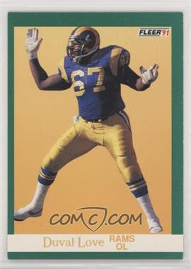 1991 Fleer - [Base] #272 - Duval Love