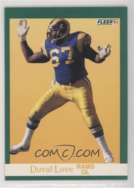 1991 Fleer - [Base] #272 - Duval Love