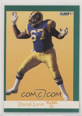 1991 Fleer - [Base] #272 - Duval Love