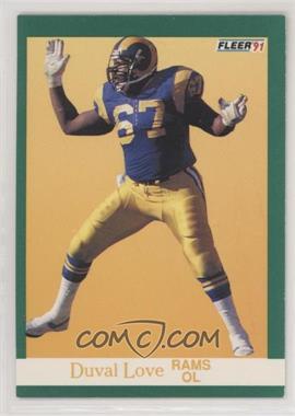 1991 Fleer - [Base] #272 - Duval Love