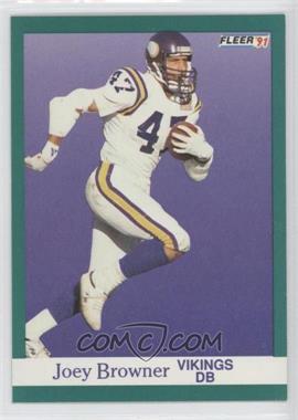 1991 Fleer - [Base] #278 - Joey Browner