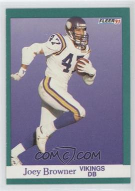 1991 Fleer - [Base] #278 - Joey Browner