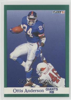 1991 Fleer - [Base] #305 - Ottis Anderson [Noted]