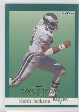 1991 Fleer - [Base] #329 - Keith Jackson