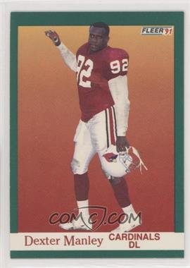 1991 Fleer - [Base] #343 - Dexter Manley