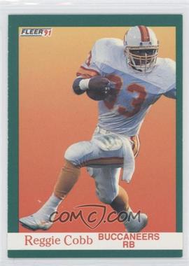 1991 Fleer - [Base] #371 - Reggie Cobb