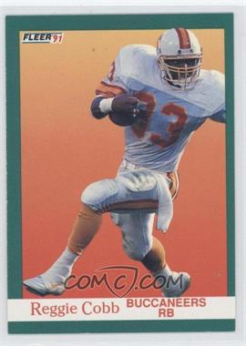 1991 Fleer - [Base] #371 - Reggie Cobb