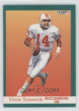 1991 Fleer - [Base] #380 - Vinny Testaverde