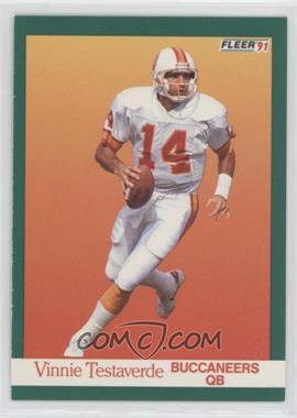 1991 Fleer - [Base] #380 - Vinny Testaverde