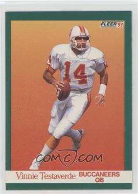 1991 Fleer - [Base] #380 - Vinny Testaverde