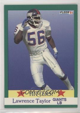 1991 Fleer - [Base] #398 - Lawrence Taylor [Noted]