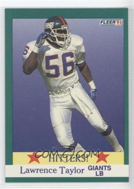 1991 Fleer - [Base] #398 - Lawrence Taylor