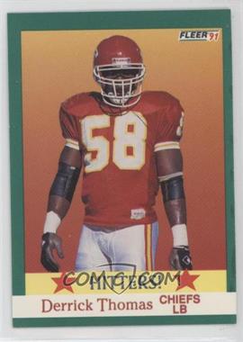 1991 Fleer - [Base] #400 - Derrick Thomas [EX to NM]