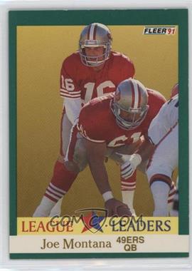 1991 Fleer - [Base] #408 - Joe Montana