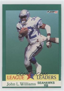 1991 Fleer - [Base] #419 - John L. Williams [EX to NM]