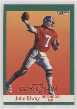 1991 Fleer - [Base] #45 - John Elway