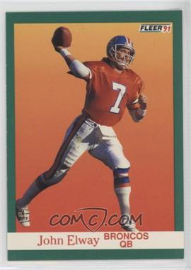 1991 Fleer - [Base] #45 - John Elway