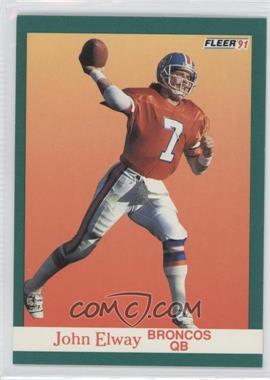 1991 Fleer - [Base] #45 - John Elway