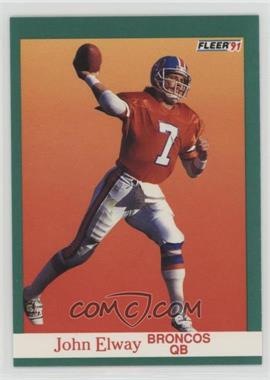 1991 Fleer - [Base] #45 - John Elway