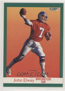 1991 Fleer - [Base] #45 - John Elway