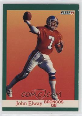 1991 Fleer - [Base] #45 - John Elway [EX to NM]