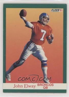 1991 Fleer - [Base] #45 - John Elway