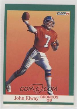 1991 Fleer - [Base] #45 - John Elway