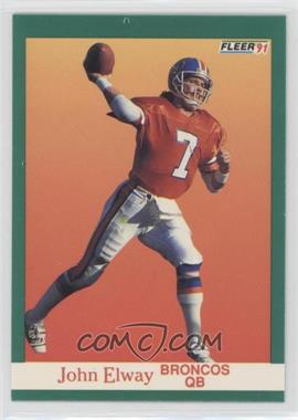 1991 Fleer - [Base] #45 - John Elway