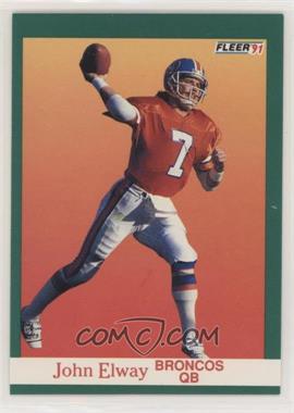 1991 Fleer - [Base] #45 - John Elway