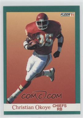 1991 Fleer - [Base] #96 - Christian Okoye