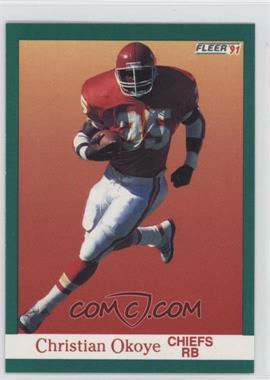 1991 Fleer - [Base] #96 - Christian Okoye