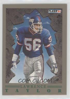 1991 Fleer - Pro Vision #3 - Lawrence Taylor