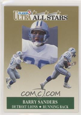 1991 Fleer Ultra - All-Stars #1 - Barry Sanders