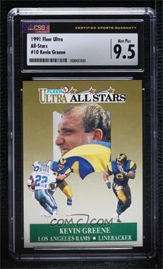 1991 Fleer Ultra - All-Stars #10 - Kevin Greene [CSG 9.5 Mint Plus]