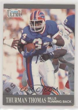 1991 Fleer Ultra - [Base] #10 - Thurman Thomas