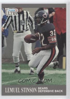 1991 Fleer Ultra - [Base] #161 - Lemuel Stinson